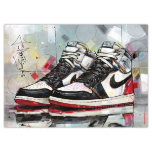 nike air jordan 1 shoebox chicago art print (kopie)