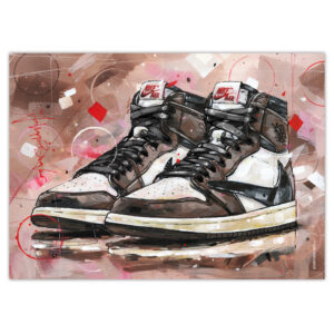nike air jordan 1 travis scott fragment high art print (kopie)