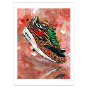 nike air jordan 1 union la blue toe art print (kopie)