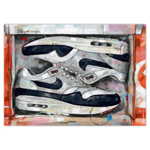 nike air max 1 shoebox og aqua purple art print (kopie)