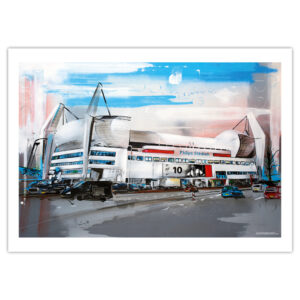 amsterdam soccerstadium art print (kopie)