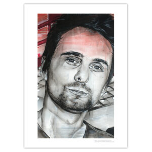 matthew bellamy art print