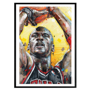 michael jordan 03 art print