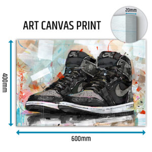 nike air jordan 1 igloo sneaker canvas prints (copy)