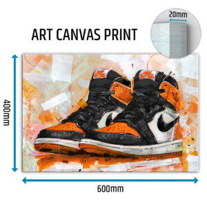 nike air jordan 1 igloo sneaker canvas prints (copy)