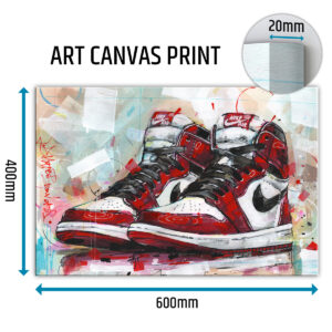 nike air jordan 1 chicago 1985 sneaker canvas prints (copy)