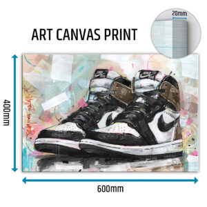 nike air jordan 1 high chicago sneaker canvas prints (copy)