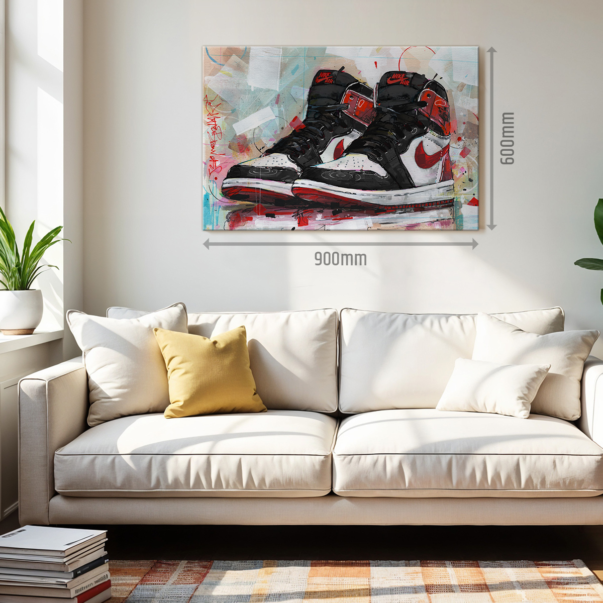 nike air jordan 1 track red sneaker canvas prints nike air jordan 1 track red sneaker canvas prints