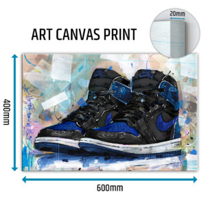 nike air jordan 1 igloo sneaker canvas prints (copy)