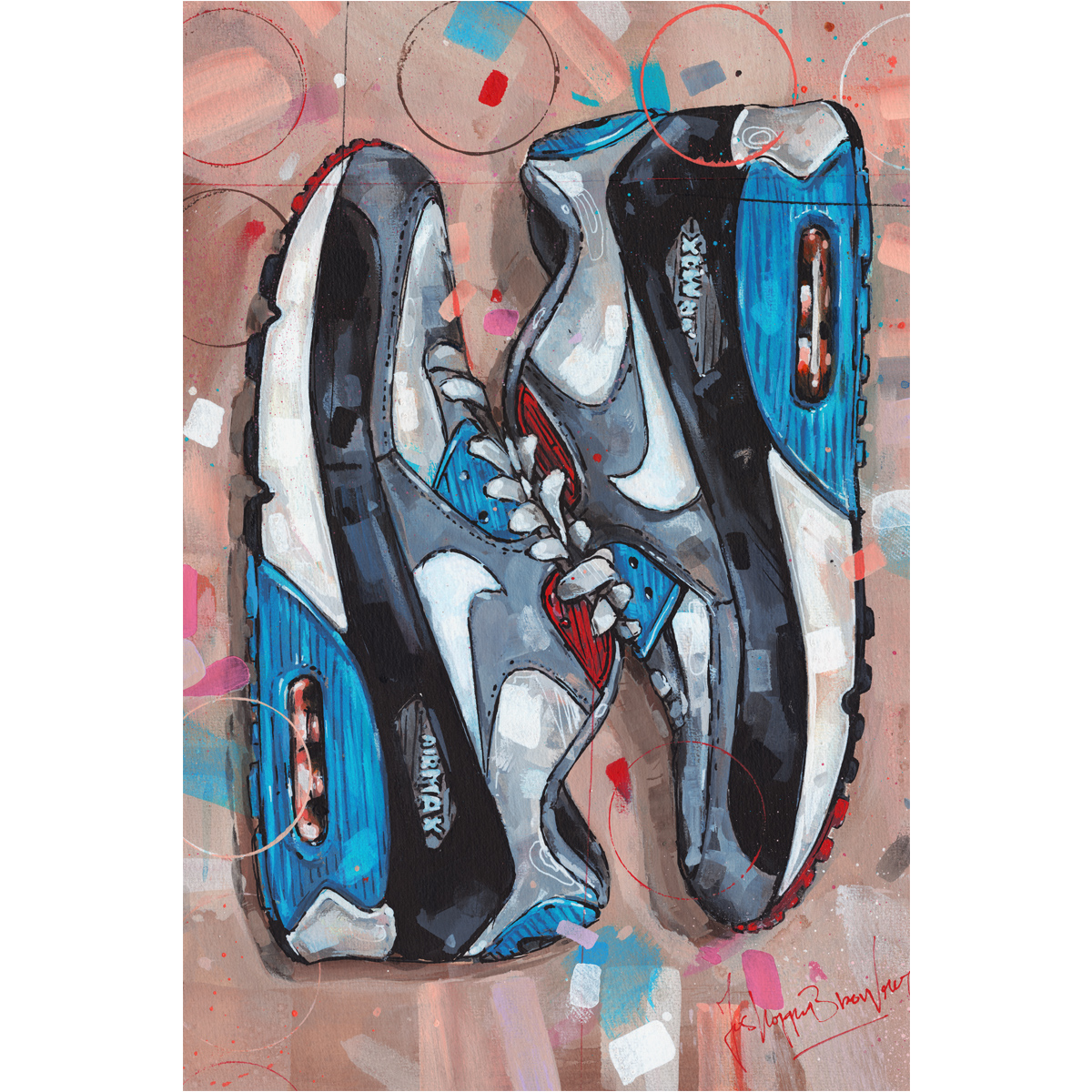 nike air max 90 pink sneaker canvas prints (copy) nike air max 90 pink sneaker canvas prints (copy)