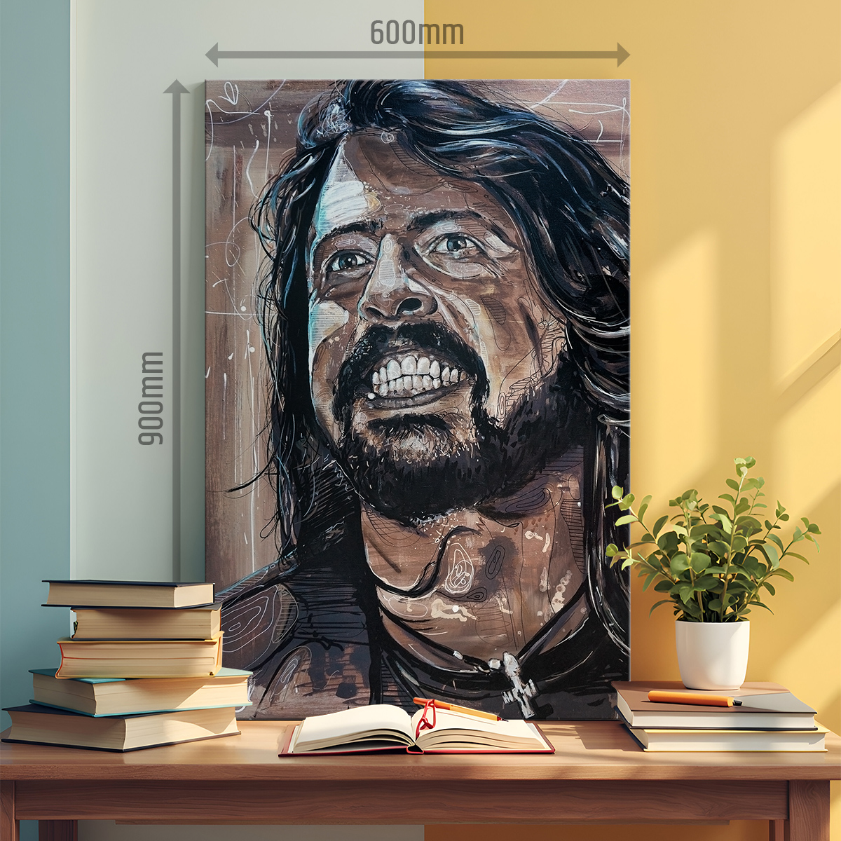 dave grohl, the foo fighters canvas prints dave grohl, the foo fighters canvas prints