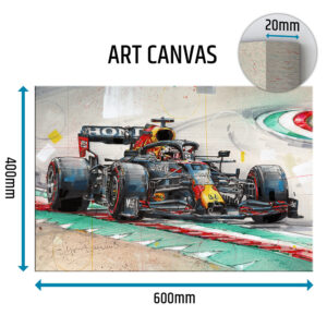 m. verstappen formula 1 race car canvas prints (copy)