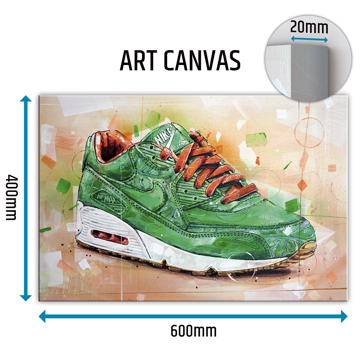 nike air max 90 patta homegrown sneaker canvas prints nike air max 90 patta homegrown sneaker canvas prints