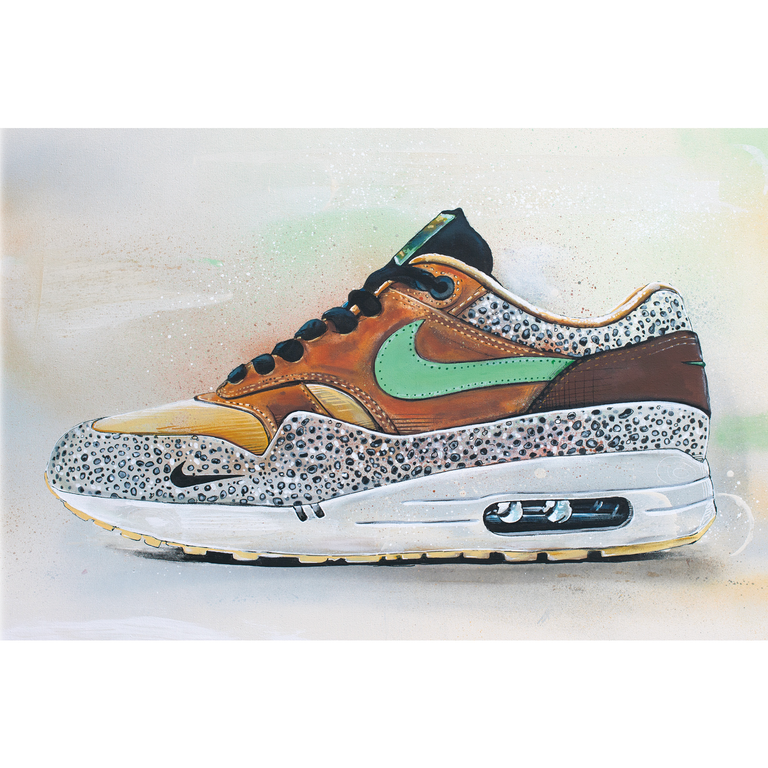 nike air max 1 atmos safari canvas prints nike air max 1 atmos safari canvas prints