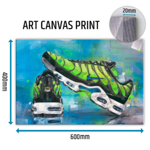 nike air max tn plus sneaker canvas prints