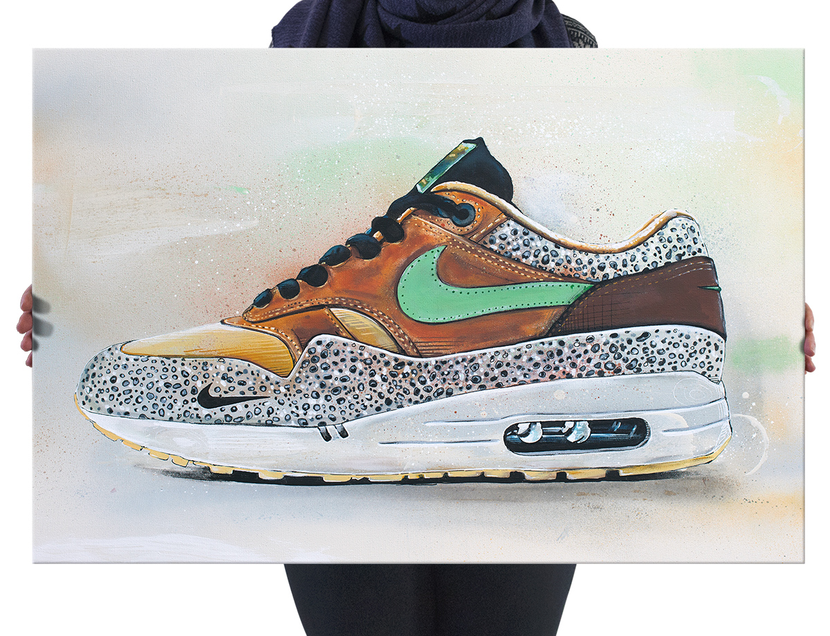 nike air max 1 atmos safari canvas prints nike air max 1 atmos safari canvas prints