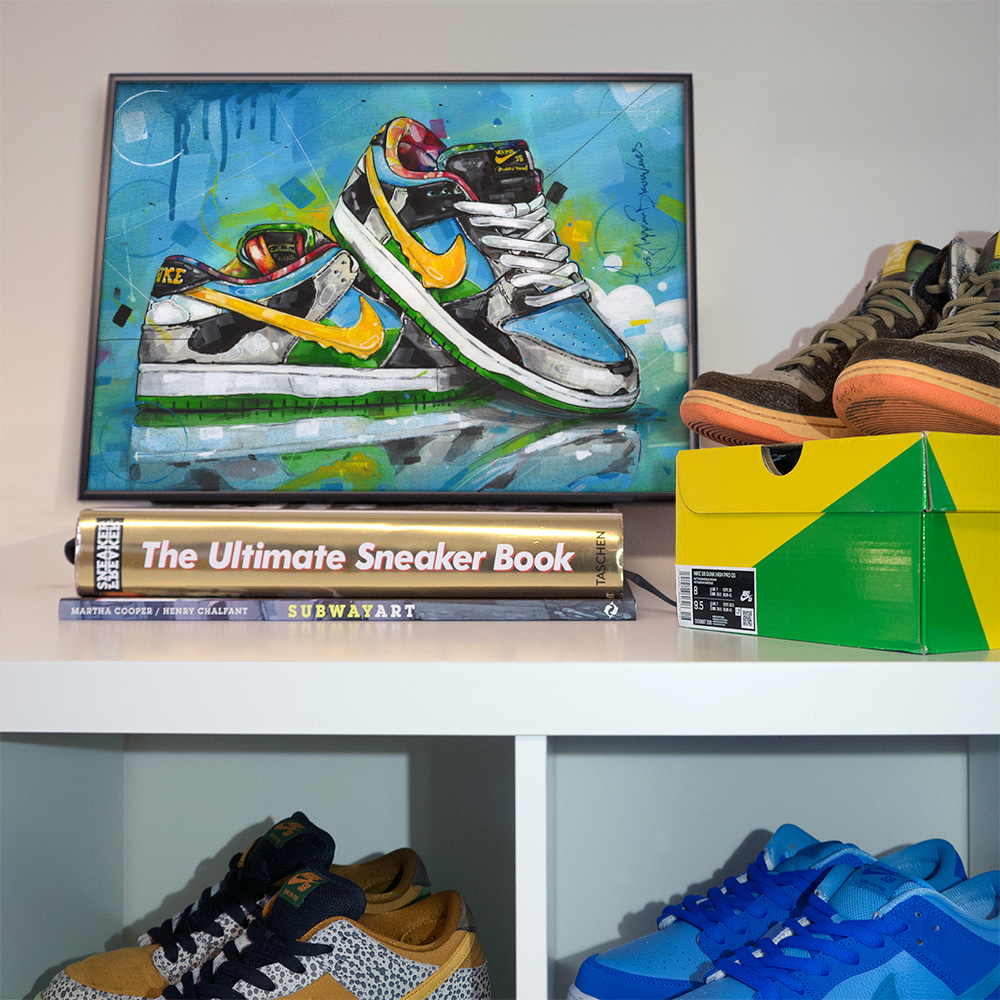 nike dunk low sb chunky dunky painting 40x30 cm nike dunk low sb chunky dunky painting 40x30 cm
